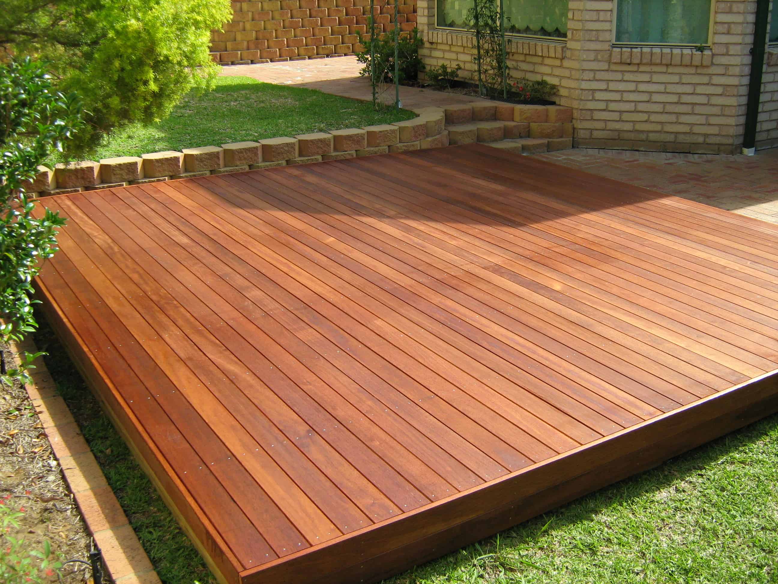 Iron Clad floating timber deck project